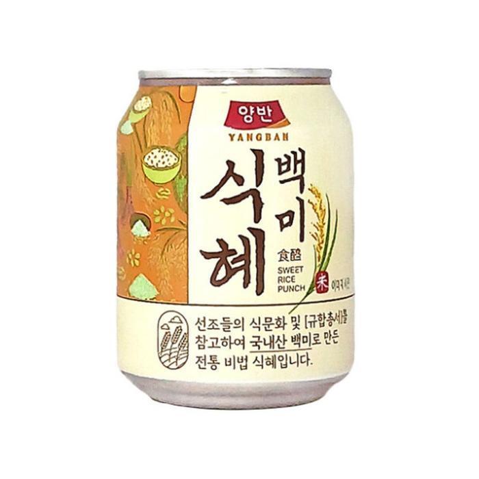 셀러허브 식품 동원 양반 백미식혜 238ml x 72개입