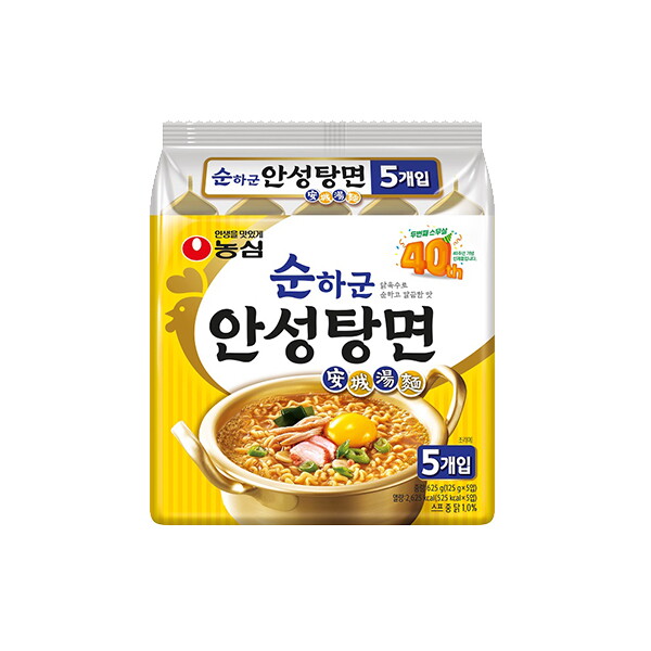 농심 농심 순하군 안성탕면 20봉