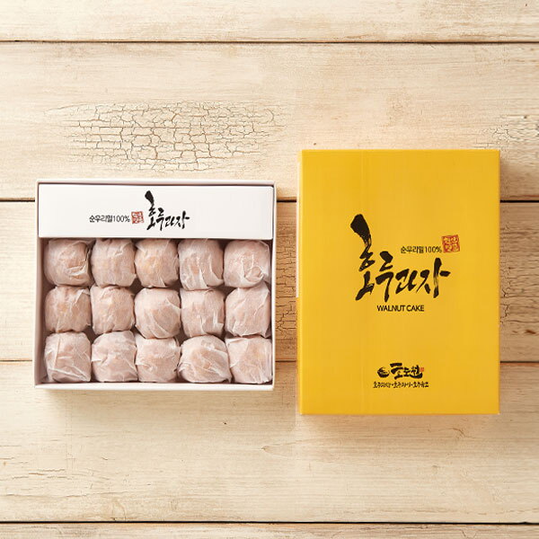 ㈜호도원 [작심밀도]산지직송 천안호두과자(소 / 팥앙금 15알) / 선물용