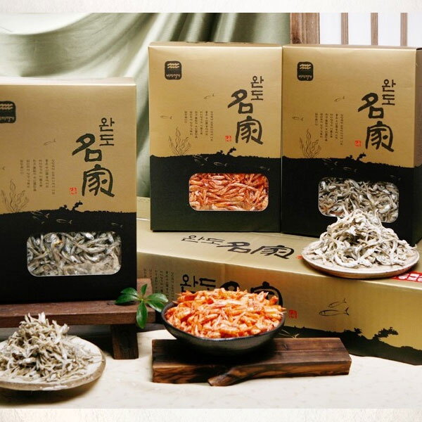 남도사랑 완도명가 고급세트6호(건새우500g소멸치800g중멸치700g)