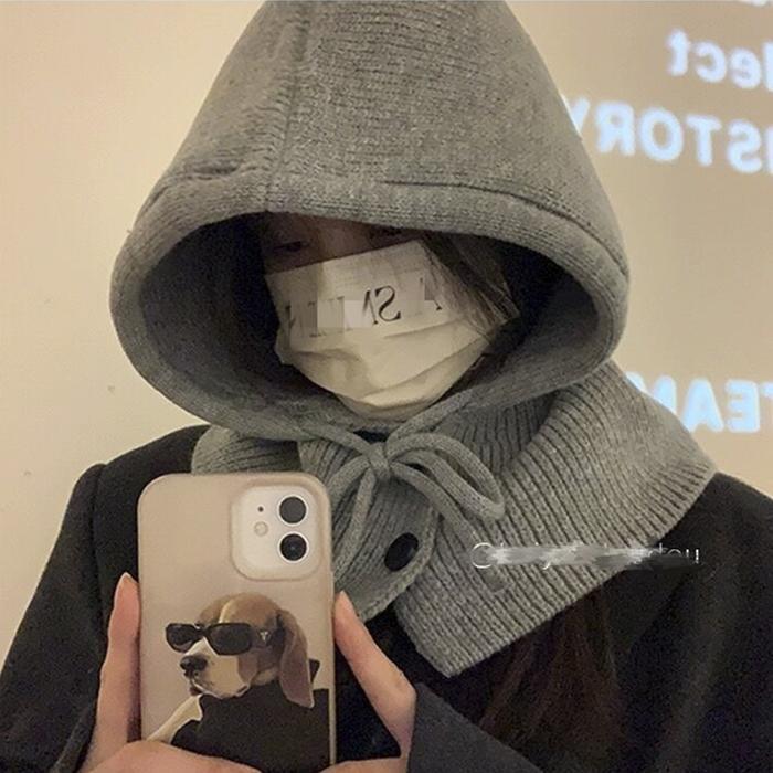 셀러허브 스포츠 후드모자 니트 바라클라바 USS-5028