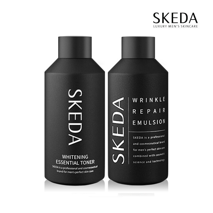 스케다 스케다 링클 앤 화이트닝 럭셔리 2종세트(토너135ml + 링클 리페어 에멀젼 135ml)