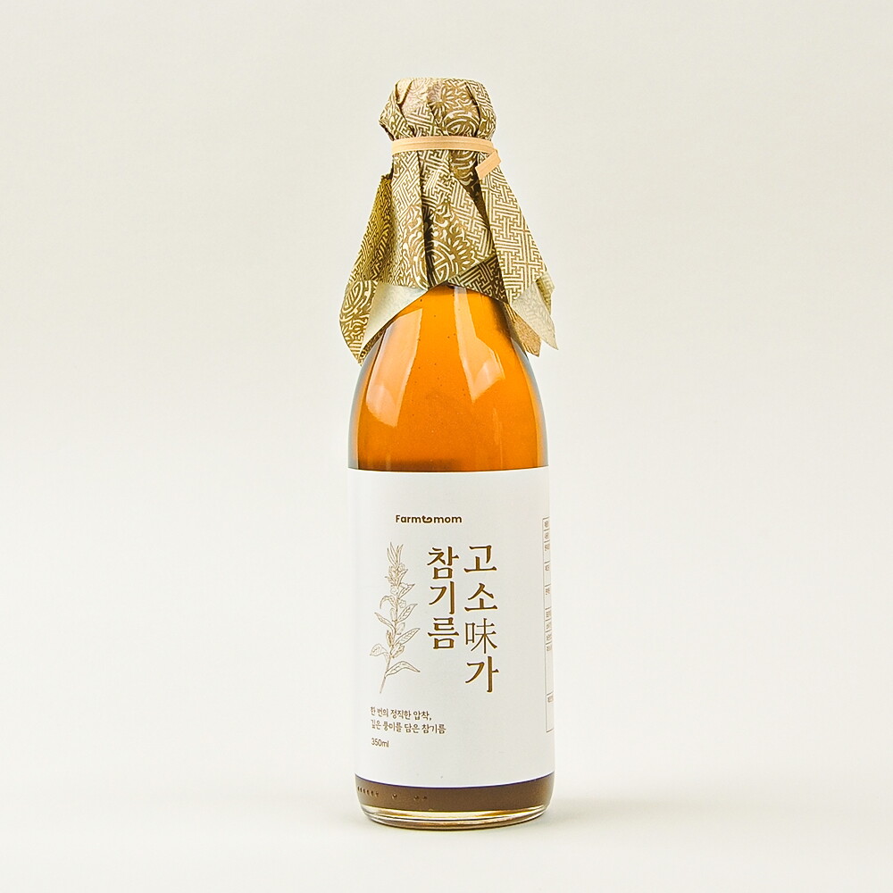 팜투맘 (팜투맘) 고소미가 저온압착 참기름 350ml