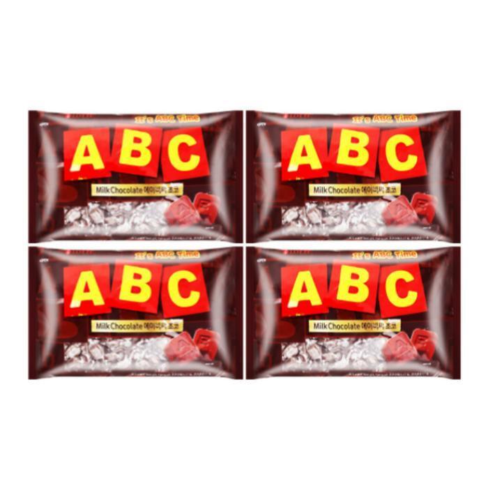 셀러허브 식품 롯데 ABC 초코 829g 4개