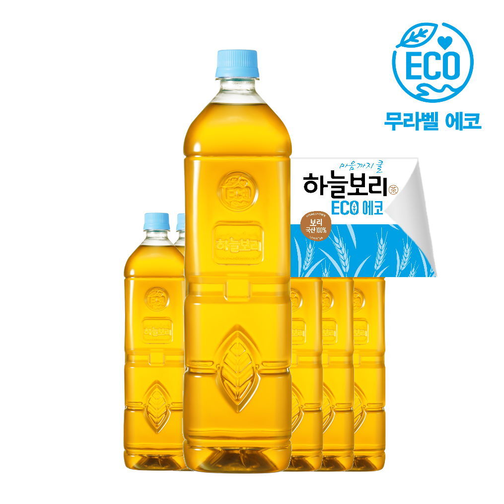 웅진식품(식) (웅진식품) 하늘보리 무라벨 1.5L x 6펫