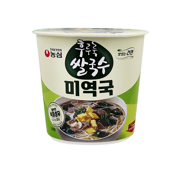 농심 농심 후루룩 쌀국수 미역국 12개입