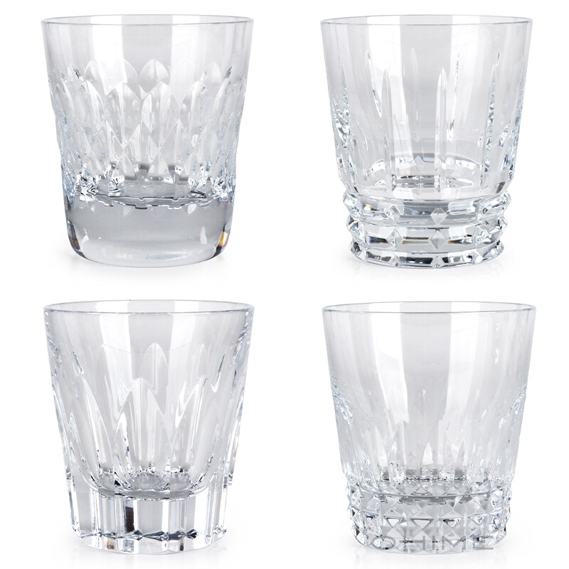 바카라 [국내보유/당일출고] 바카라 테이블웨어 텀블러 세트 코프레 빈티지 클리어 4PCS