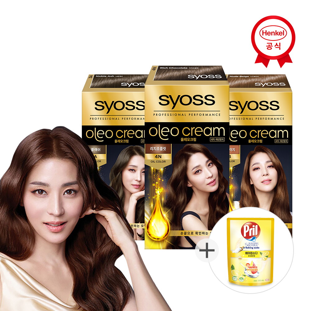 사이오스 사이오스 새치염색약 올레오 x3개 (선택)_증정300g