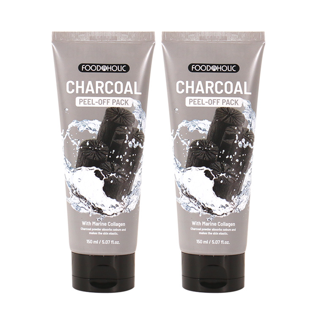 푸드어홀릭 (2개)푸드어홀릭 콜라겐 필오프팩 150ml / 참숯