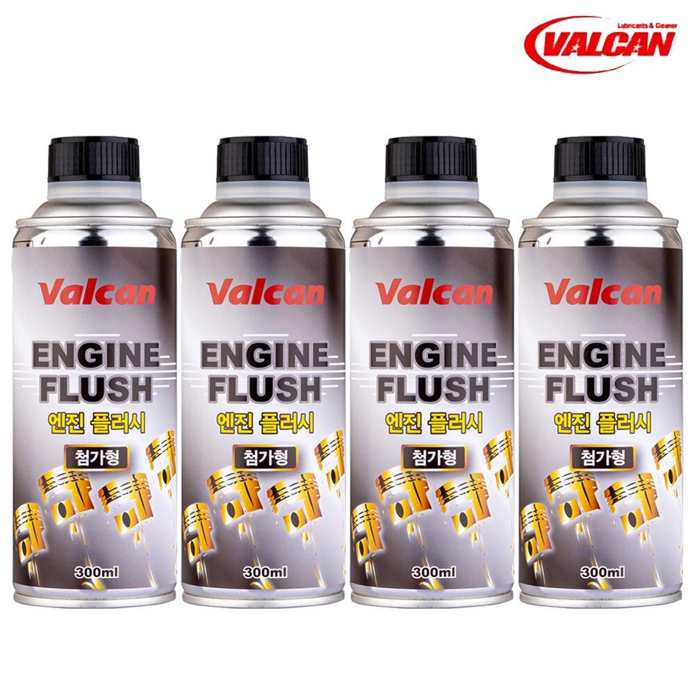 [(주)엔이세이버]필터24 발칸 첨가형 엔진플러싱 오일세정 첨가제 300ml 4개 SET /엔진세정제