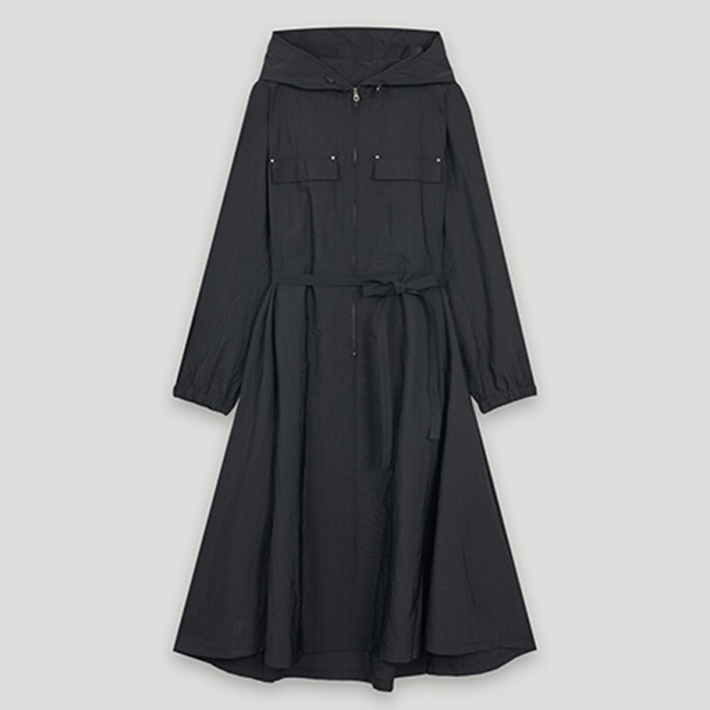 코데즈컴바인(여성) 후드 풀집업 제천벨트 원피스 CLA-OP502W2