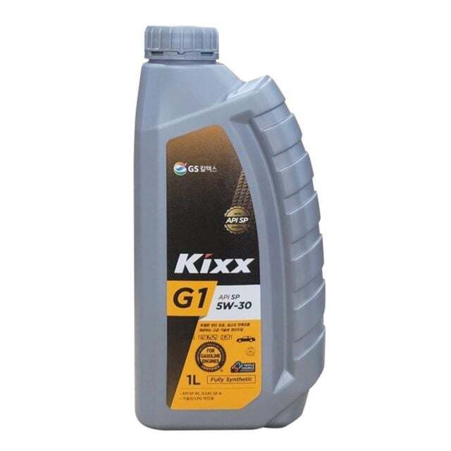 에이치플러스몰 4싸이클 가솔린용엔진오일 (12 EA) 1L/(5W/30) KIXX G1 sp(GX7 SQ/SP)