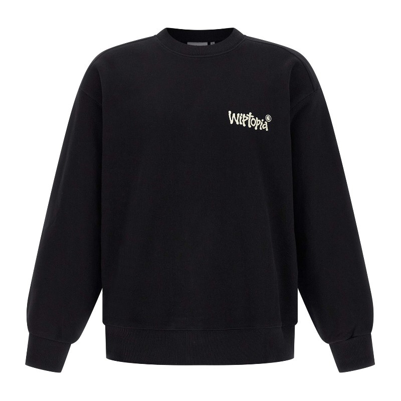 칼하트 칼하트윕 위프트피아 로고 프린트 크루넥 맔투맨 I035644 89XX