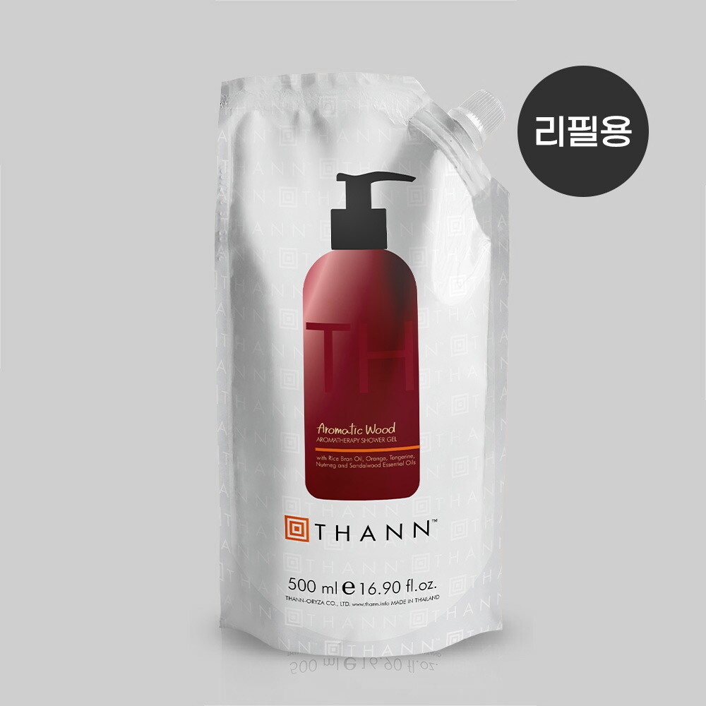탄(AVE) 아로마틱 우드 샤워젤 500ml 리필용
