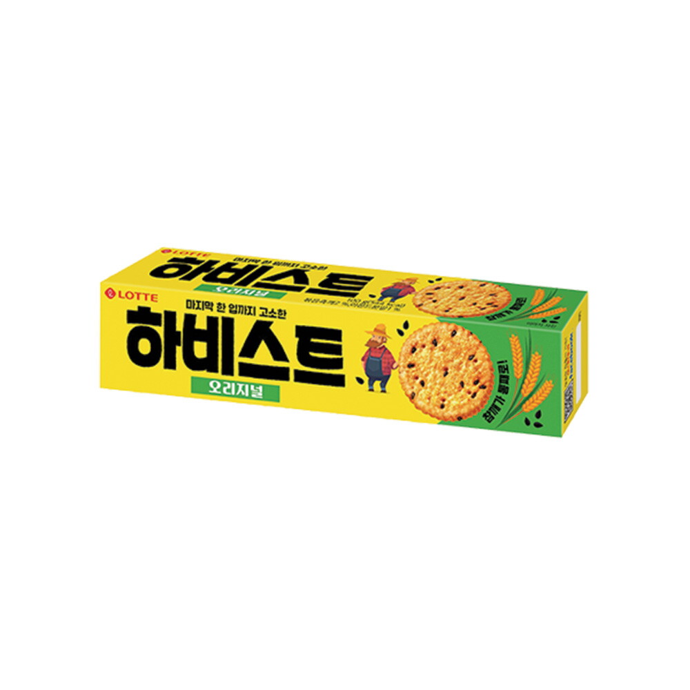 롯데웰푸드 롯데 하비스트 오리지널 100g X20개