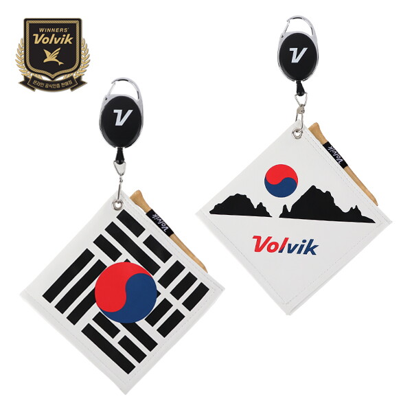 볼빅 볼빅 애국심 오토릴 골프타올 (태극기, 독도 선택)