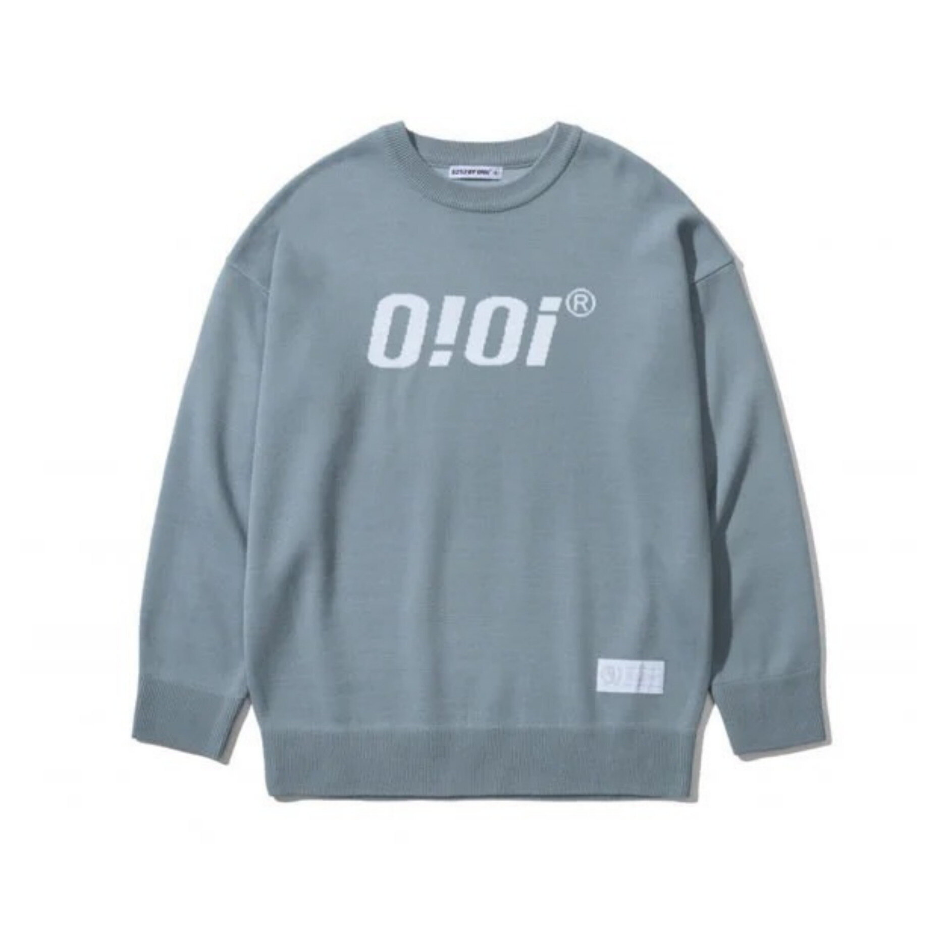 오아이오아이 컬렉션 [오아이오아이컬렉션]OIOI LOGO KNIT II [SKY BLUE]