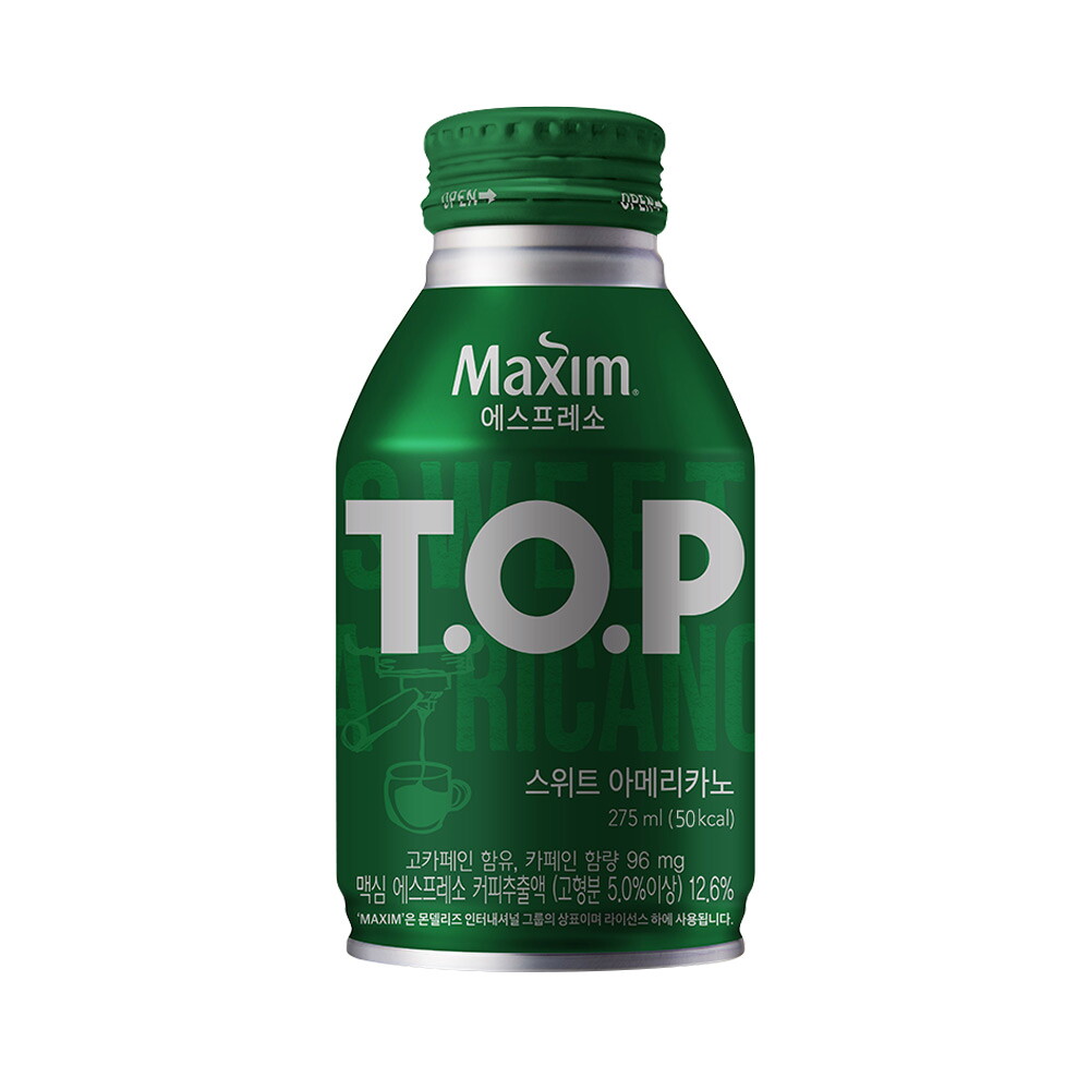 맥심 티오피 스위트아메리카노 275ml x 48캔 / 커피음료 캔커피 커피