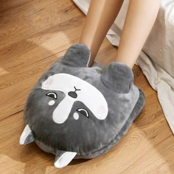 교보문고 디자인에버 허스키 USB 온열 발난로 & 쿠션
