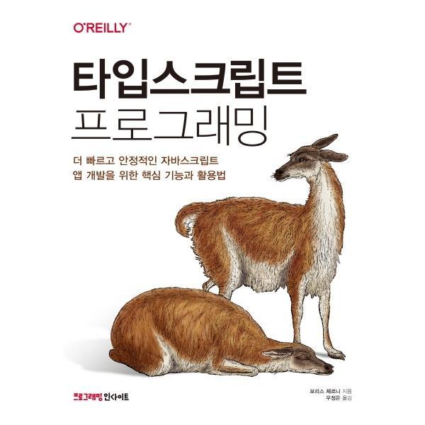 빅북 타입스크립트 프로그래밍 : 더 빠르고 안정적인 자바스크립트 앱 개발을 위한 핵심 기능과 활용법