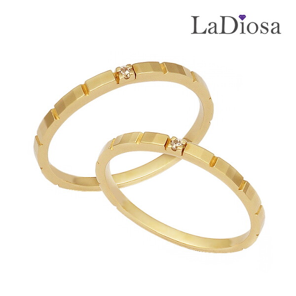 La Diosa 라디오사 18K 커플세트 LK18CG-2131RO 남녀한쌍