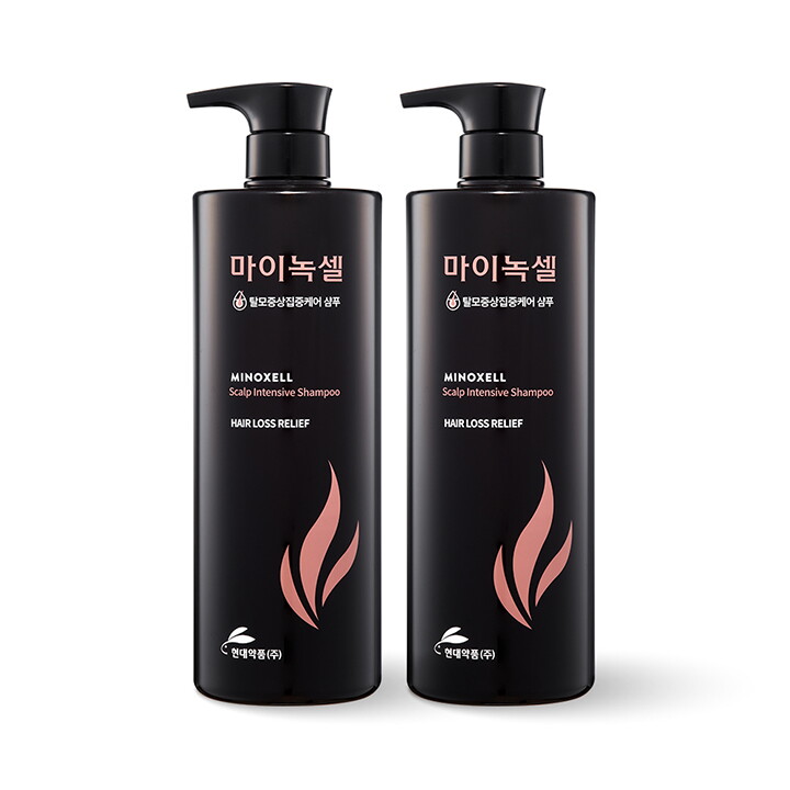 마이녹셀 현대약품 마이녹셀 스칼프 인텐시브 탈모샴푸 960ml 2개