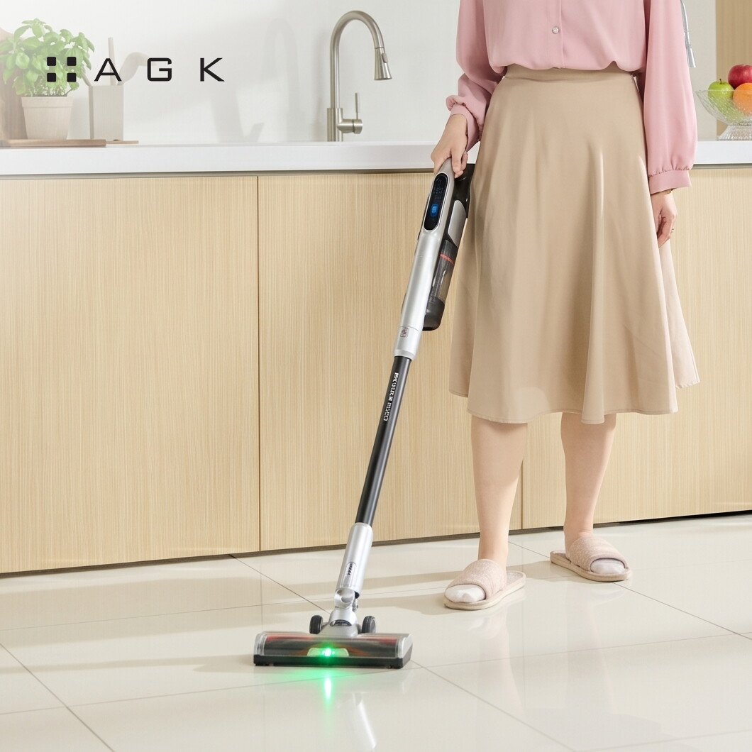 (방송에서만 50프로 세일)AGK 기가스톰 BLDC 스테이션 무선청소기 AKST-22B 5