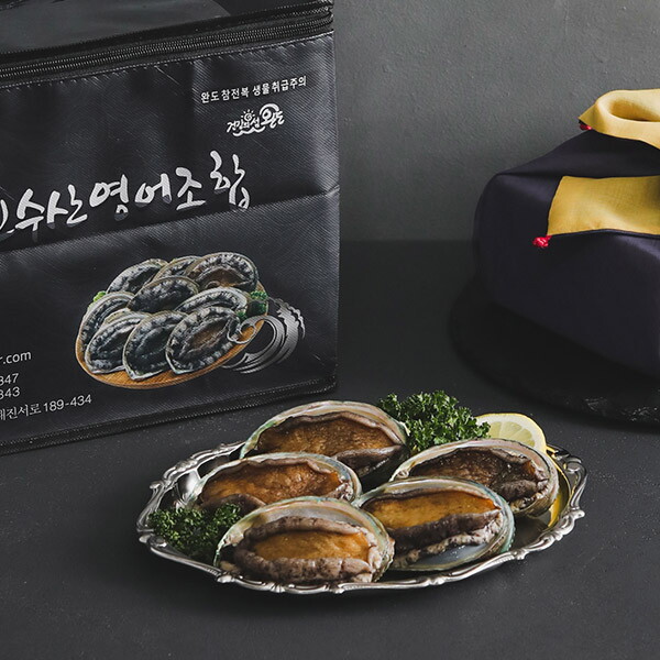 맛나미 완도 명품 활전복 선물세트 특특대 12마리 1.5kg(부직포포장)