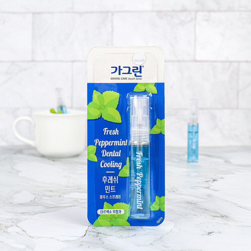 가그린 동아제약 가그린 후레쉬 민트 7ml / 분사형 구강청결제