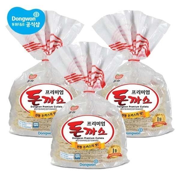 동원F&B [하프클럽/동원]프리미엄 돈까스 840g x 3봉/총2.52kg