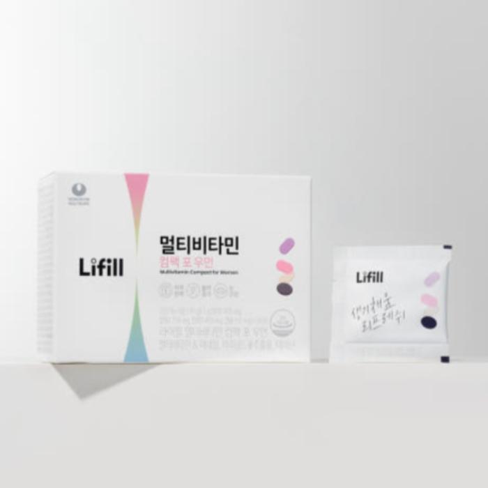 셀러허브 식품 라이필 멀티비타민 컴팩 포 우먼 여성 30포
