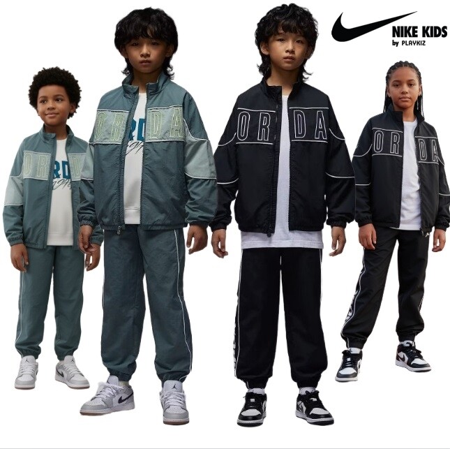 나이키키즈(정) 나이키키즈 주니어 트랙윈드러너 우븐 상하세트 N261JK304PT88P