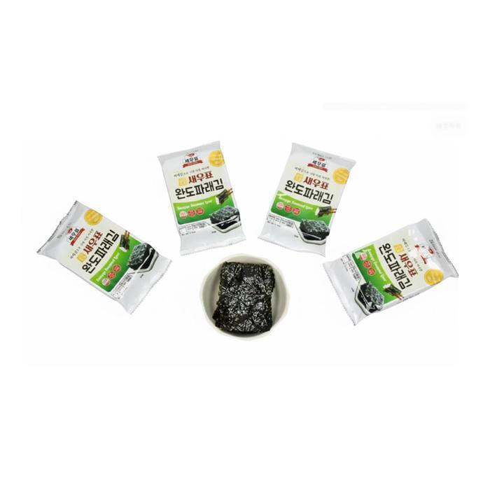 셀러허브 식품 새우표 완도 파래 도시락김 4g x 128봉_