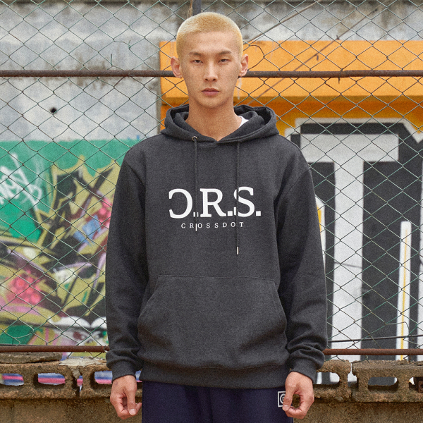 크로스닷(남성) [크로스닷]씨알에스 기모 후드티