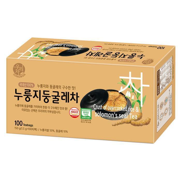 송원식품 [송원식품]송원 누룽지둥굴레차 100T 둥굴레차 보리차 녹차 우엉차 (12518066)