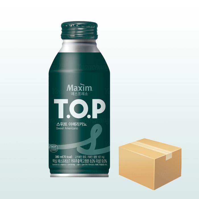 셀러허브 식품 티오피 스위트 아메리카노 380ml x 24개