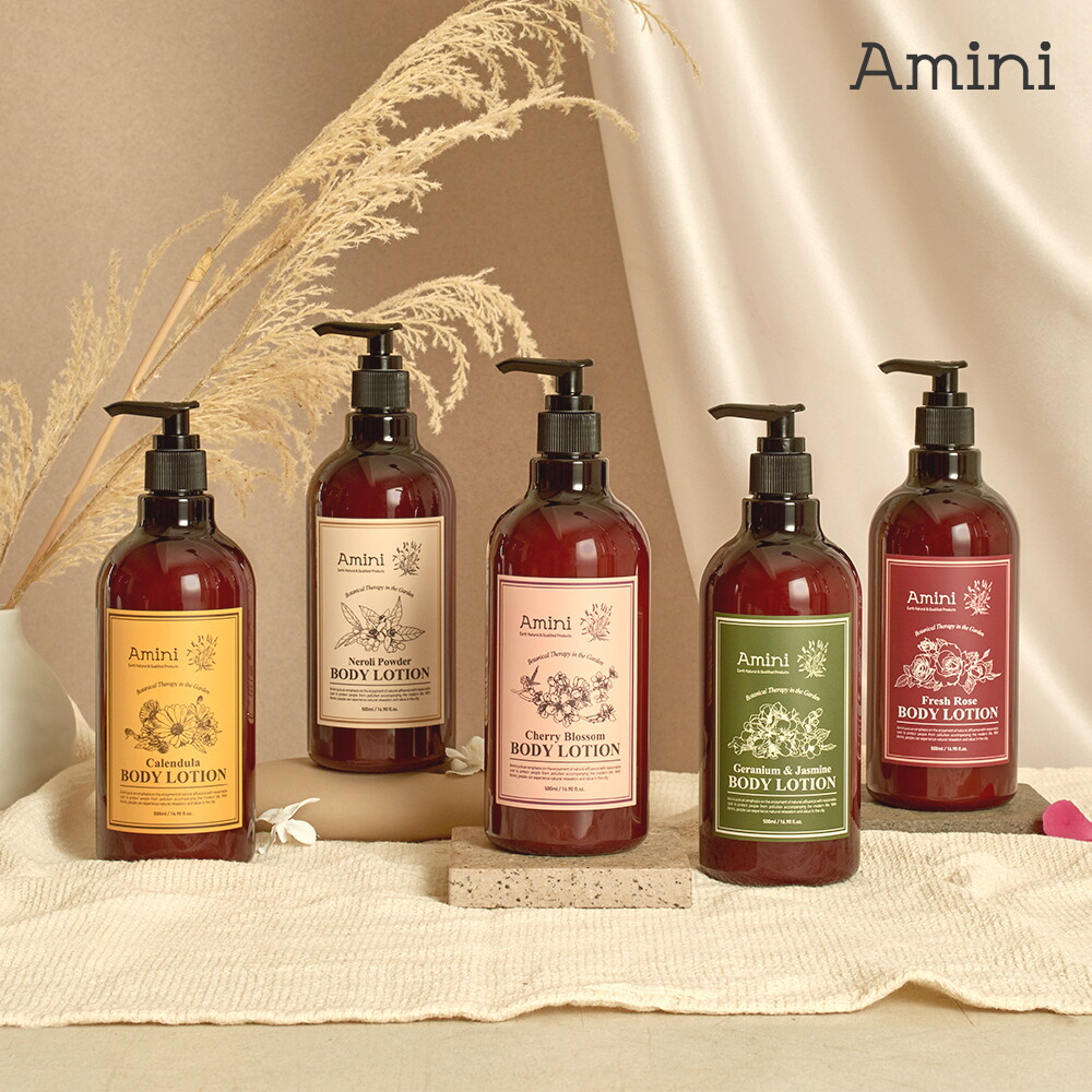 아미니 아미니 바디로션 플라워 테라피 500ml 2개(선택)