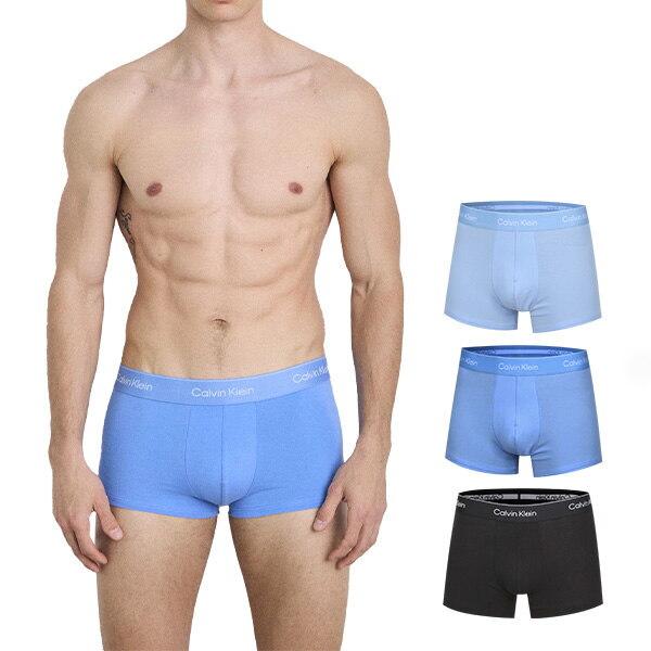 캘빈클라인 [캘빈클라인 언더웨어]캘빈클라인 CK 언더웨어 아이콘 코튼 스트레치 남자 드로즈 속옷 3팩 세트 NB4392-W8O
