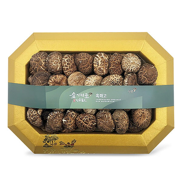 남도사랑 장흥표고 흑화고 2호(소) 350g 선물세트