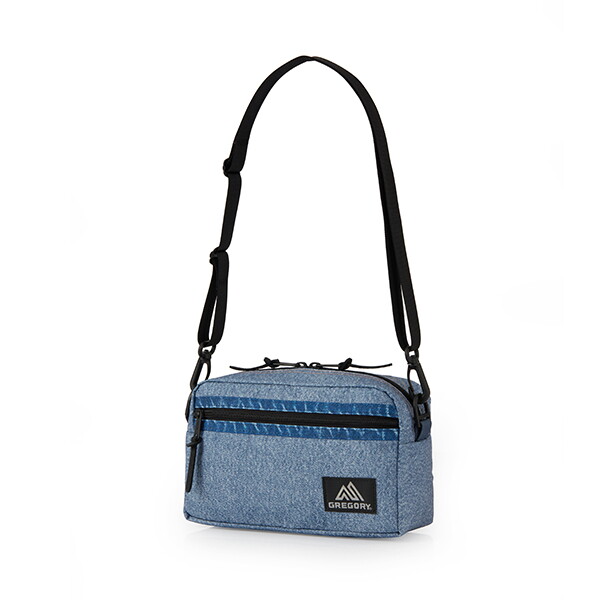 그레고리 크로스백 패드 숄더 파우치 M BLUE DENIM (08JT5112)