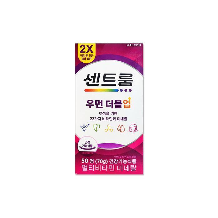 셀러허브 식품 센트룸 우먼 더블업 1400mg 50정/mjc
