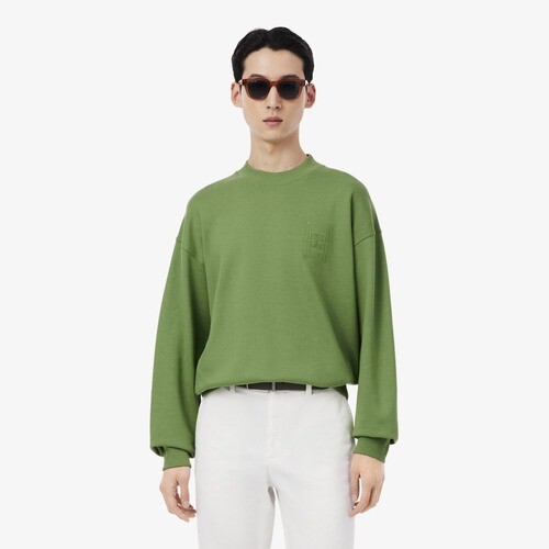 라코스테 남성 테니스코트 L로고 루즈핏 크루넥 스ㅤㅇㅞㅅ셔츠 SH1682-56G 02M