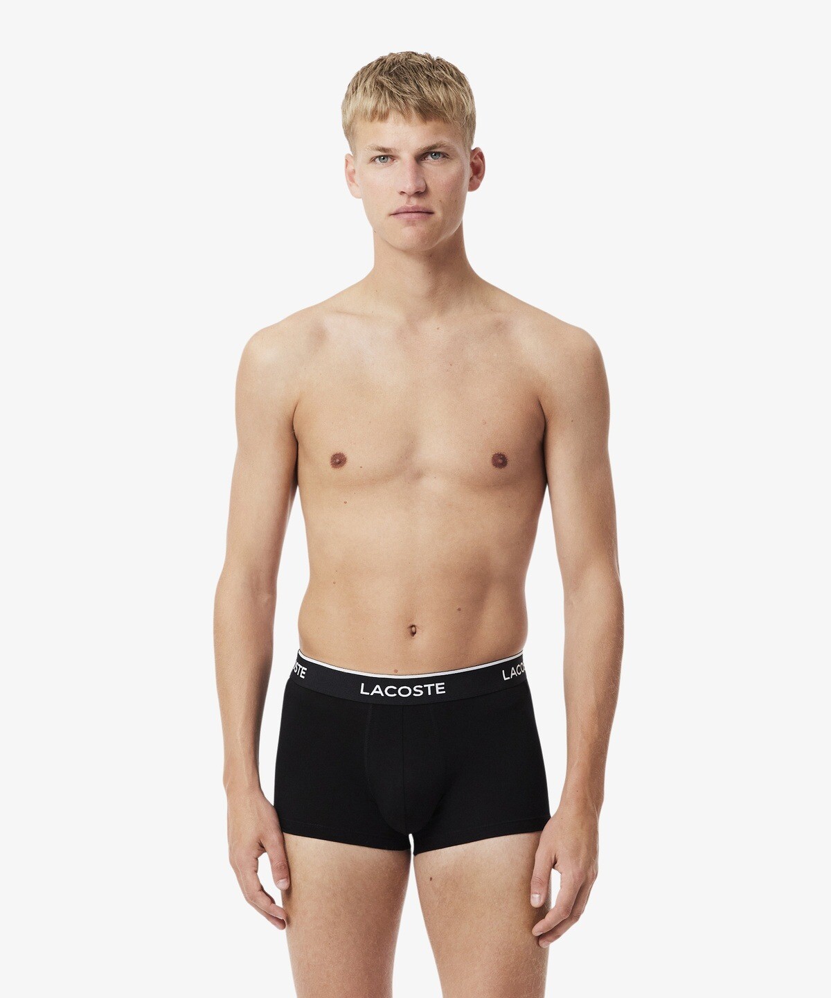 라코스테 라코스테 남성 블랙 코튼 브리프 3PACK 5H1300-56G 031 6079570