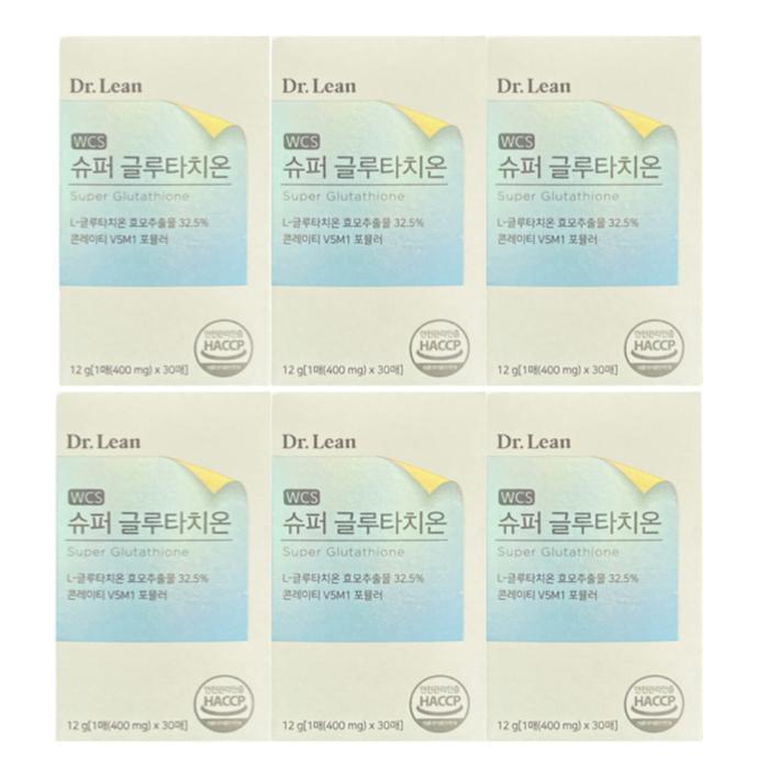 셀러허브 식품 닥터린 슈퍼 글루타치온 30매 6박스