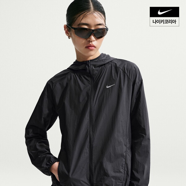 나이키 템포 여성 UV 차단 경량 러닝 재킷 IH7974-010