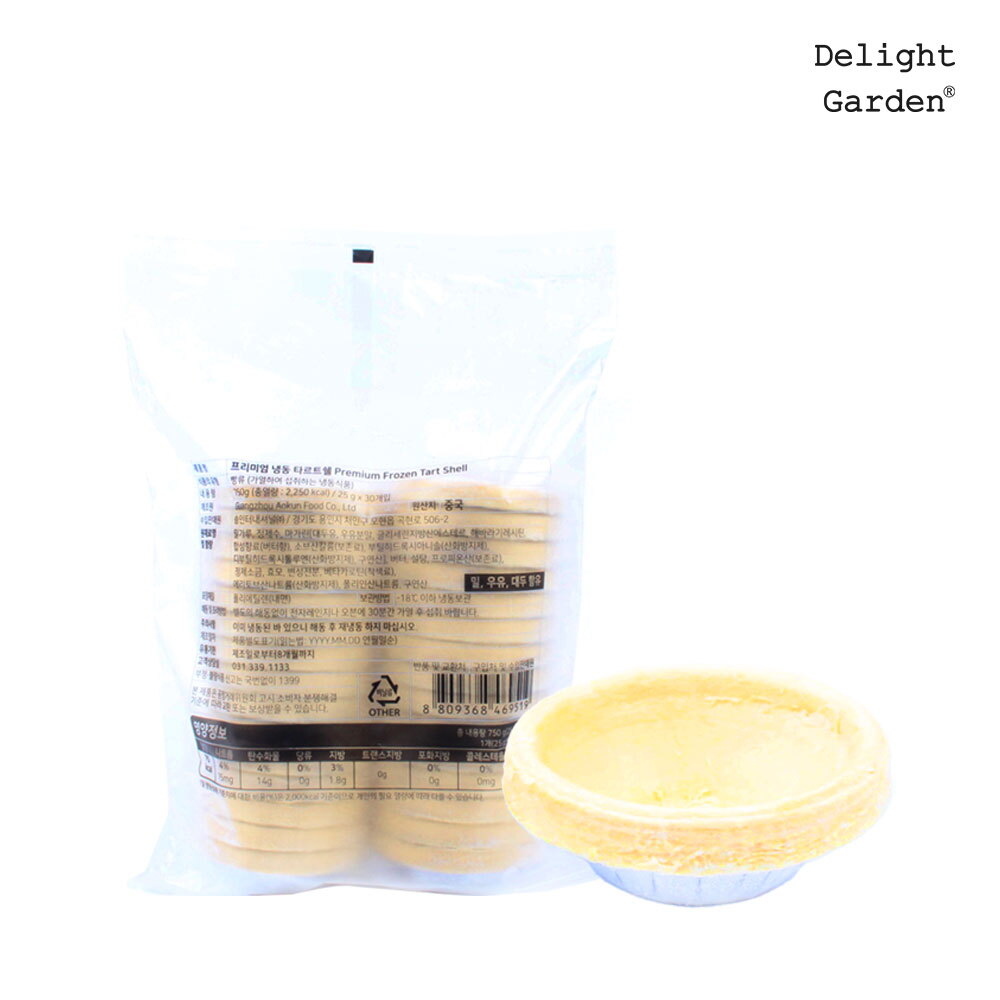 딜라잇가든 딜라잇가든 프리미엄 타르트 쉘 25g x 30개입