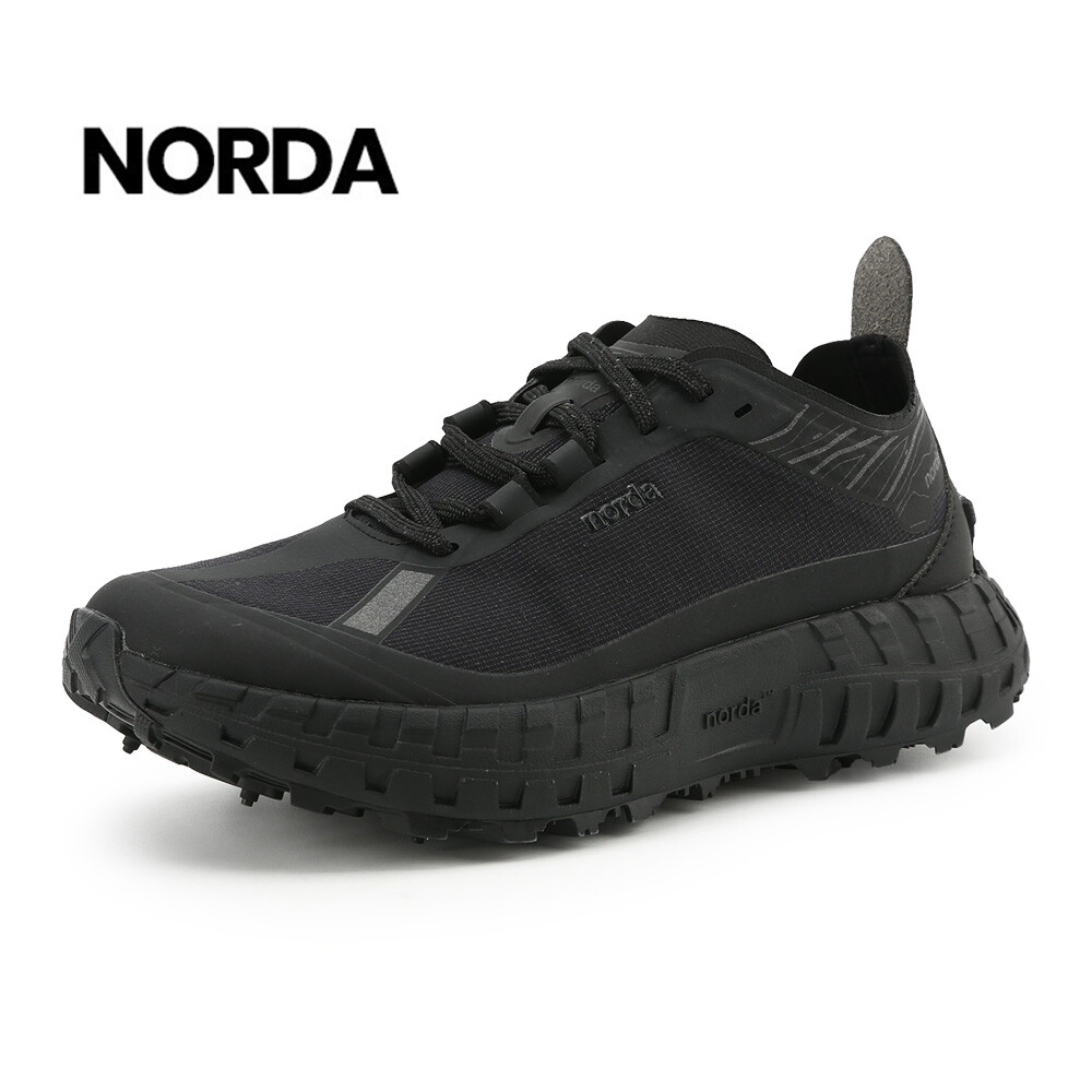 노다 노다 여성 001 러닝화 블랙 (NORDA001A-W-STEALTH)