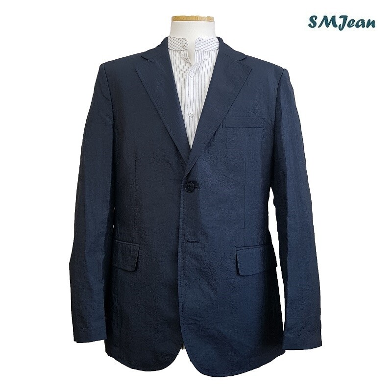 잔피엘 SMJ612 와샤 콤비 자켓 남성 캐주얼 자켓 남자 마이 캐주얼 정장 잔피엘 봄 여름 자켓