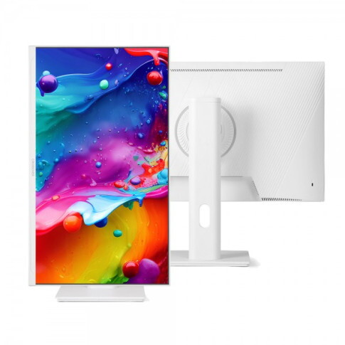 크로스오버 미켈란 24PMT5 White IPS 리얼100 TYPE-C 멀티스탠드 모니터