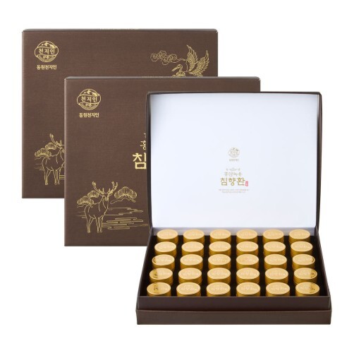 지엔씨 (동원천지인)홍삼녹용 침향환 (3.75g30환 / 침향 27퍼센트 함유)2개